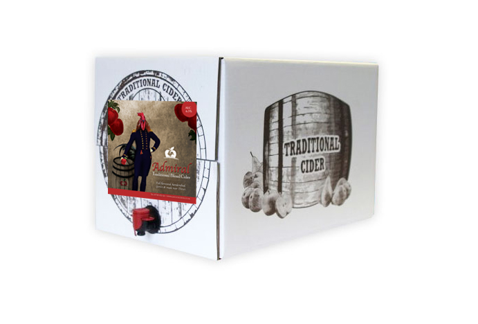 Admiral Blend Traditional Cider - 20L Box - OUT OF STOCK